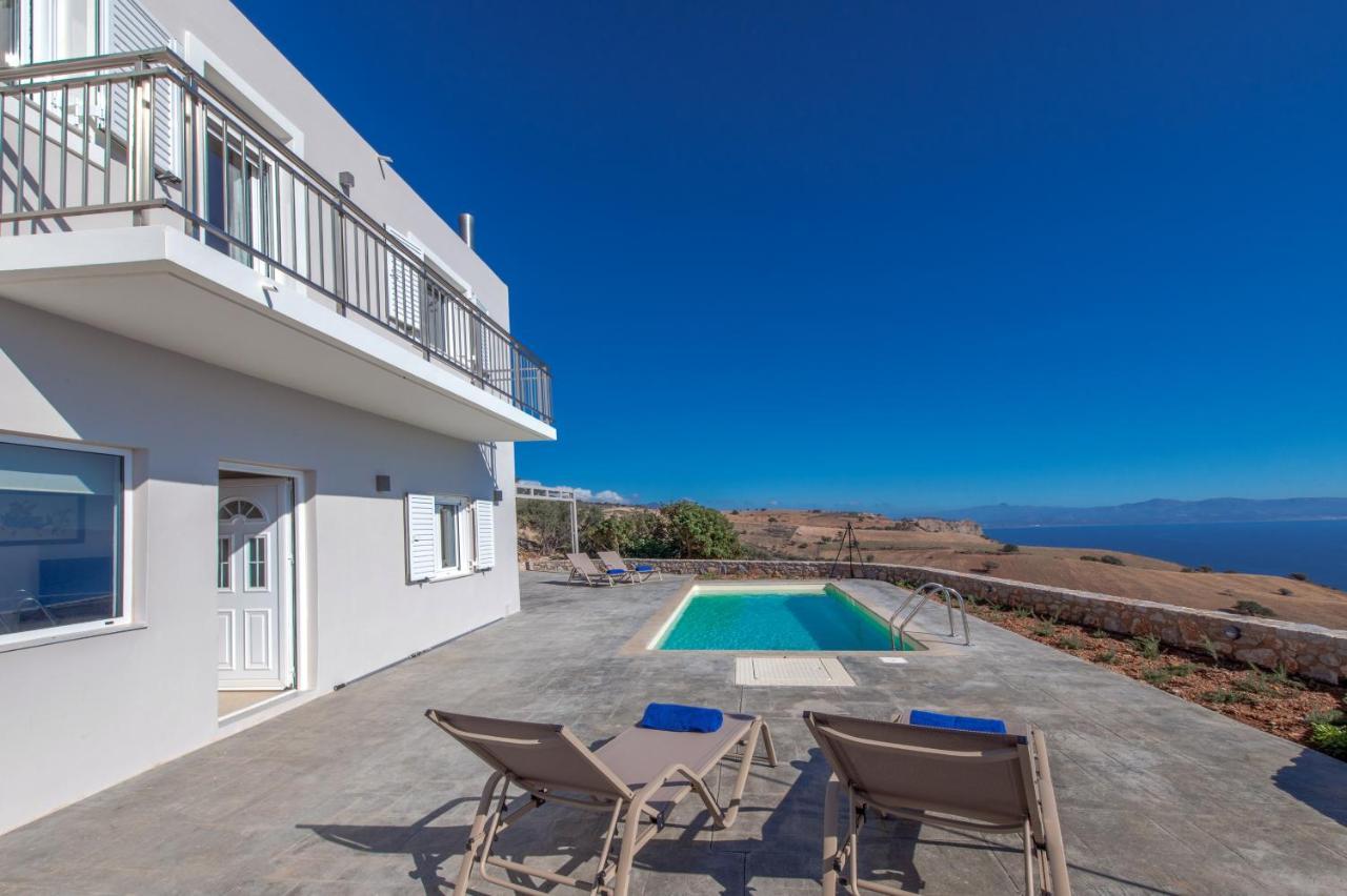 Tranquil Sea View Villa With Private Pool, Just 2Km From The Beach! Агиа Галини Экстерьер фото