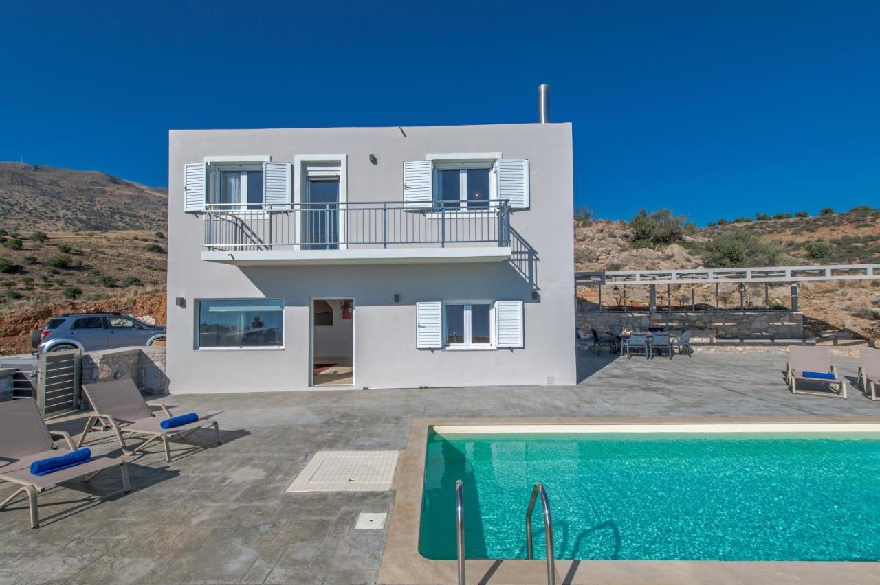 Tranquil Sea View Villa With Private Pool, Just 2Km From The Beach! Агиа Галини Экстерьер фото