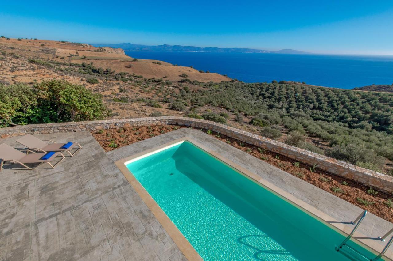 Tranquil Sea View Villa With Private Pool, Just 2Km From The Beach! Агиа Галини Экстерьер фото